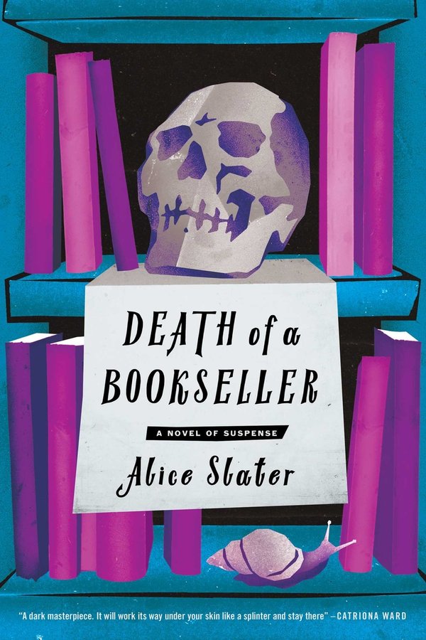 Cover: Death of a Bookseller by Alice Slater